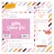TF Publishing Super Stripe Weekly Square Schedule Pad